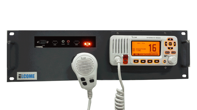 Elcome Integrated Systems VHF HF Control over IP